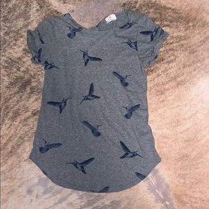 Humming bird t shirt from Anthropologie
